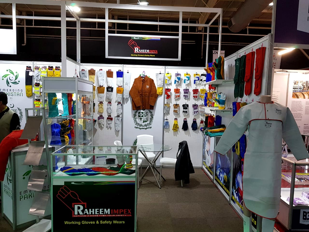 Raheem Impex trade exhibition booth